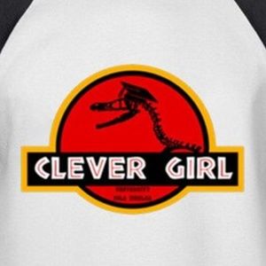 💎New! - 🦖 "Clever Girl Grad" Baseball Style Tee